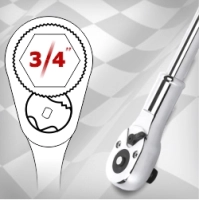 3/4" Racsnis hajtókar