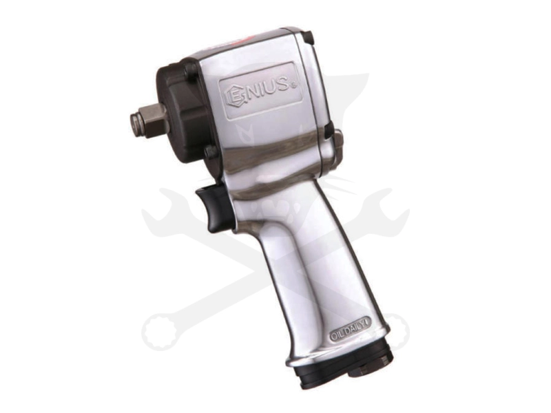 Légkulcs  1/2"  678 Nm extra rövid - Genius