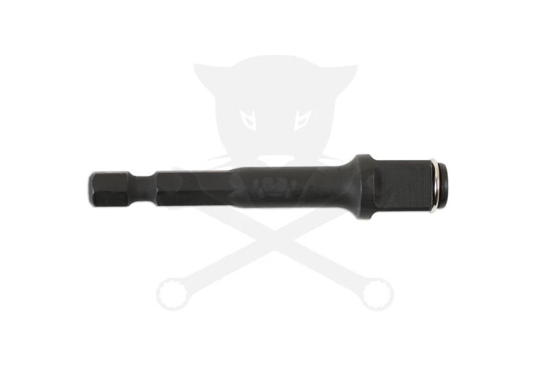 Bit és dugókulcs tartó adapter fúrógépbe 1/4" bit + 3/8" dugó 2:1-ben