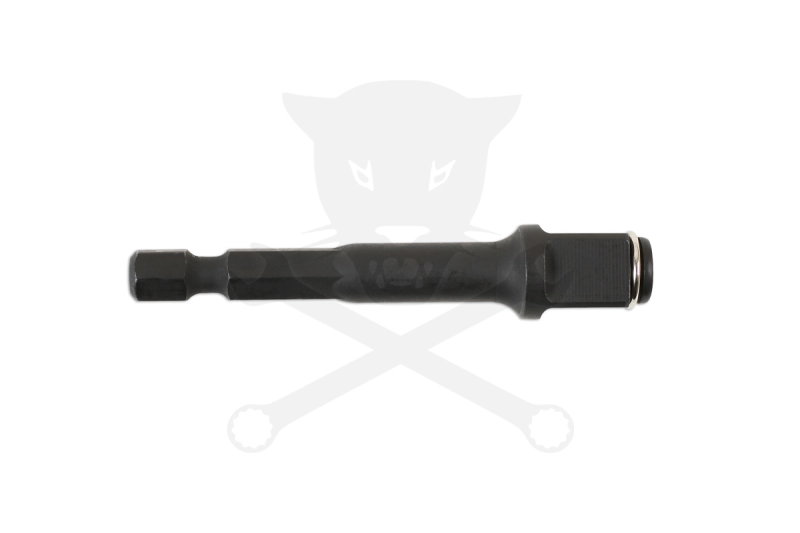 Bit és dugókulcs tartó adapter fúrógépbe 1/4" bit + 3/8" dugó 2:1-ben
