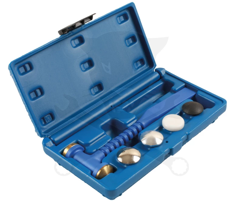 Kalapács precíziós MINI készlet 90x17 mm cserélhető fejű 7 db-os - Laser