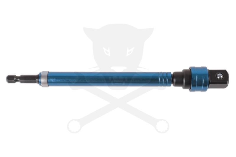 Crowa hajtószár 1/2" Fúrógépbe fogható 185 mm -körbeforgó markolattal
