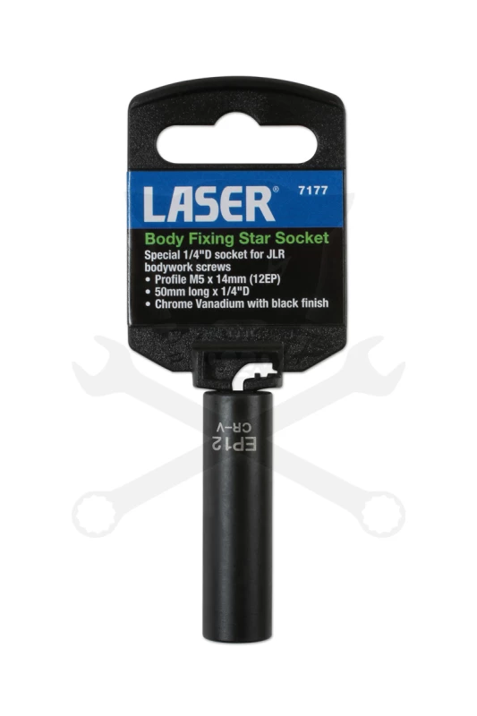 Dugókulcs jaguár karosszéria csavarokhoz 12EP-M5x14 x 50 mm Laser