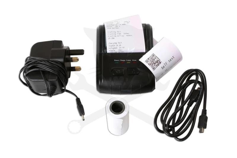 Akkumulátor teszter digitális LAS-6803 -hoz Thermo nyomtató