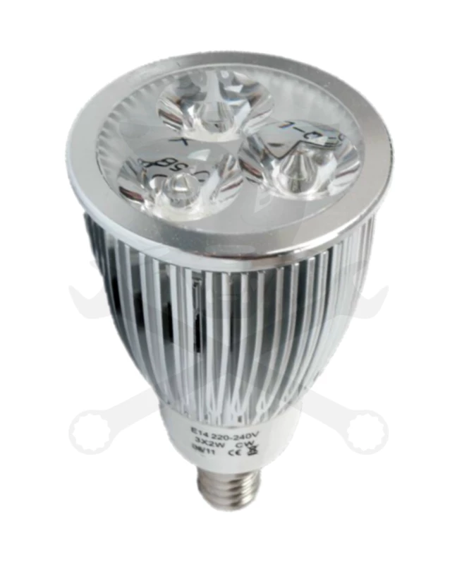 Izzó LED spot 6 W meleg fehér 75/50 mm E14 ELMARK