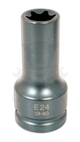 Légkulcsfej 3/4" hosszú belső torx E24