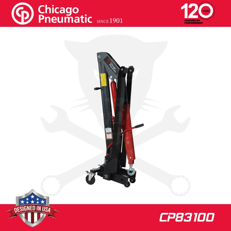 Motorkiemelő zsiráf 1 t összecsukható - 6 kerekű, alacsony - Chicago (CP83100)