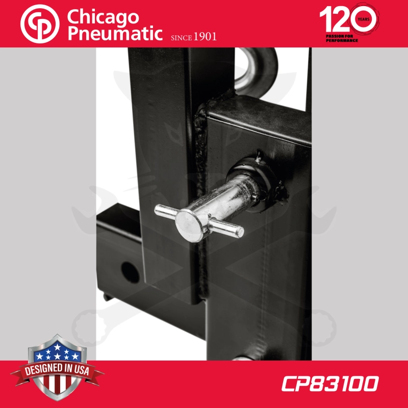 Motorkiemelő zsiráf 1 t összecsukható - 6 kerekű, alacsony - Chicago (CP83100)