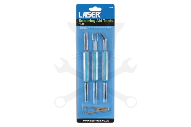 Forrasztáshoz kiegészítő csipesz és felszedő készlet - Laser