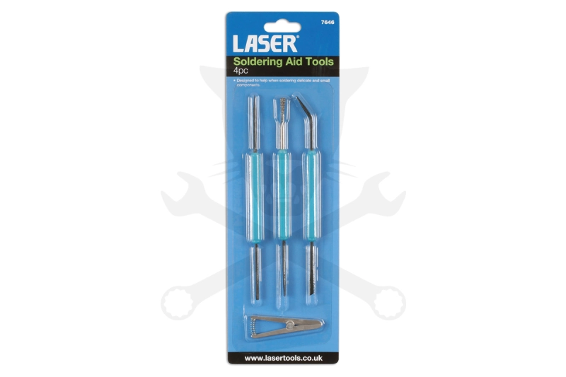 Forrasztáshoz kiegészítő csipesz és felszedő készlet - Laser