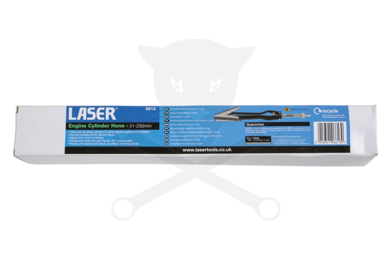 Hónoló fúrógépbe 3 pofás 51-250 mm Motor hengerekhez - profi Laser