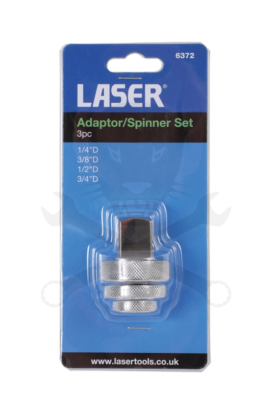 Crowa átalakító adapter készlet bővítő 1/4"-3/8"-1/2"-3/4" mágneses 3 db