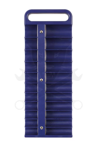 Dugókulcstartó mágneses tálca 1/2" - 22 db-os 420x160 mm