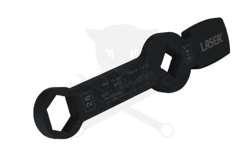 Féknyeregkulcs -TEHER- 26 mm üthető 6 lapú 3/4" DAF 105 - 106