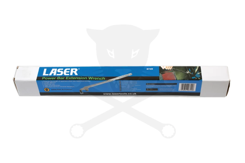 Csillag-villáskulcs HOSSZABBÍTÓ-SZÁR - Univerzális - 400 mm - Laser