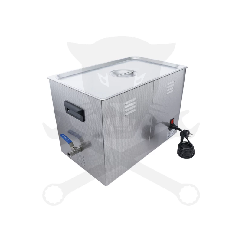 Ultrahangos tisztító berendezés 30 liter 600W + fűtés 500W - BGS
