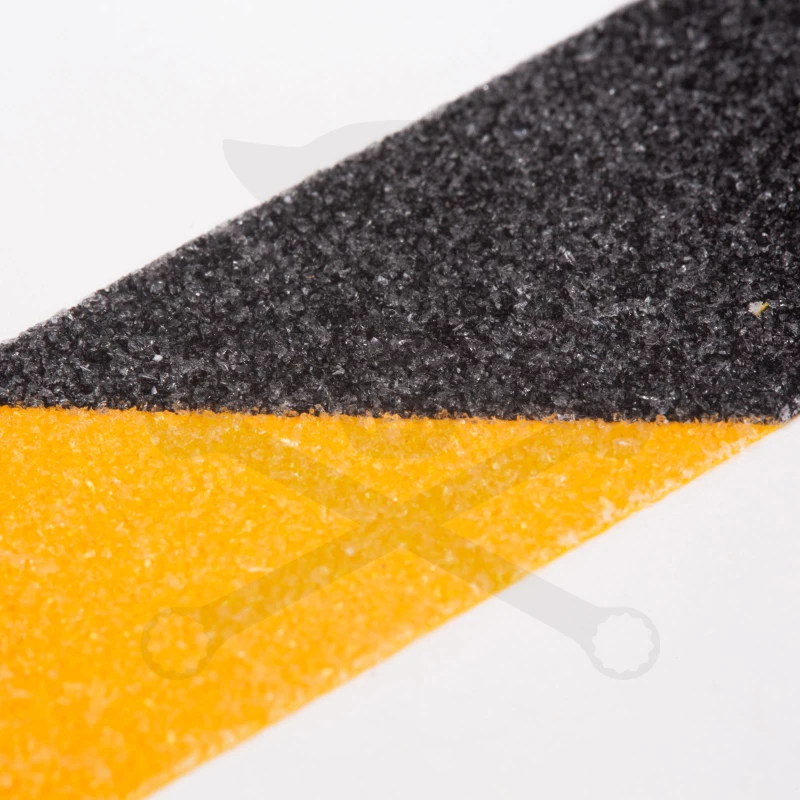 Csúszásgátló szalag sárga-fekete 25 mm x 5 m öntapadós - Handy