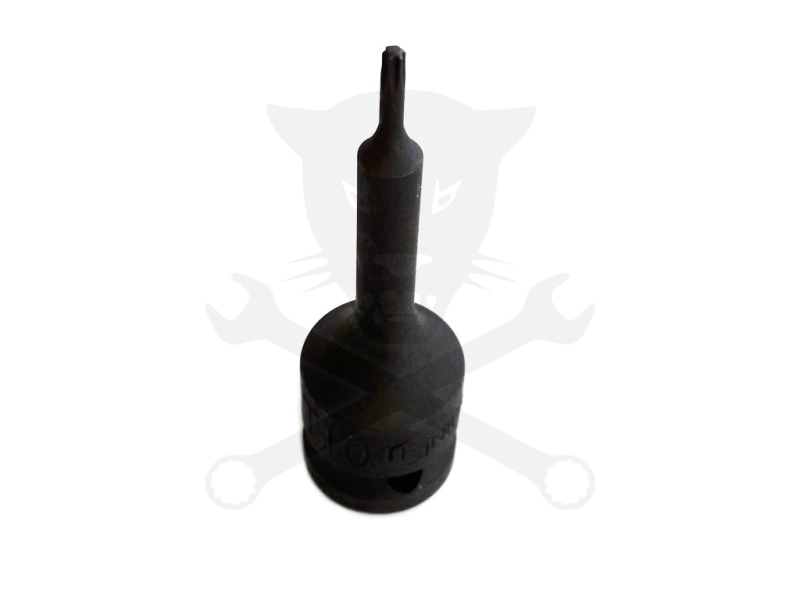 Légkulcsfej torx 1/2" 10-es Genius 76 mm