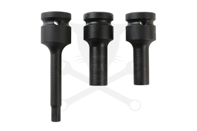 Többrészes split rim felni dugókulcs készlet -speciális 7 / 8 / 10 mm