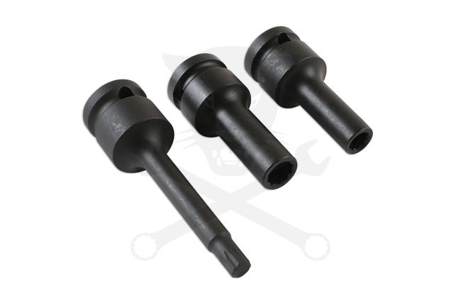 Többrészes split rim felni dugókulcs készlet -speciális 7 / 8 / 10 mm