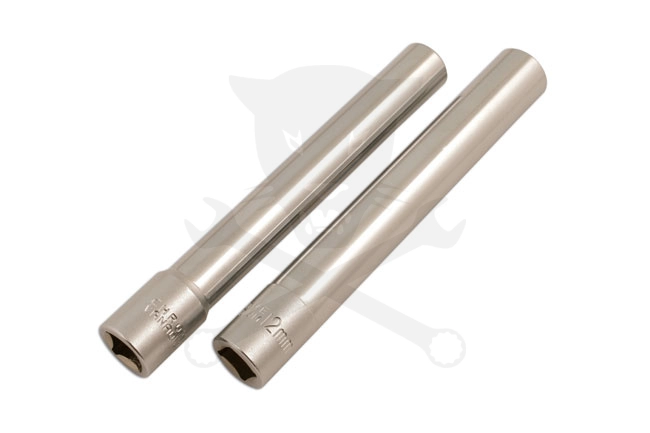 Dugókulcs - crowafej készlet 3/8" extra hosszú 2 db 10-12 mm x 120 mm
