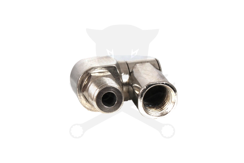 Levegős csatlakozó - univerzális csukló-forgó adapter 360° -1/4" KM-BM