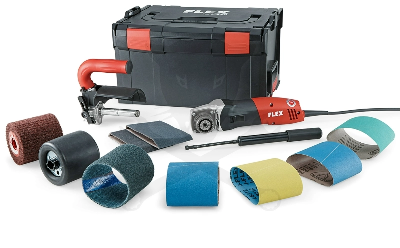 Palástcsiszoló gép 1400 W Szett -TRINOXFLEX- (BSE 14-3 100 Set 230-CEE)