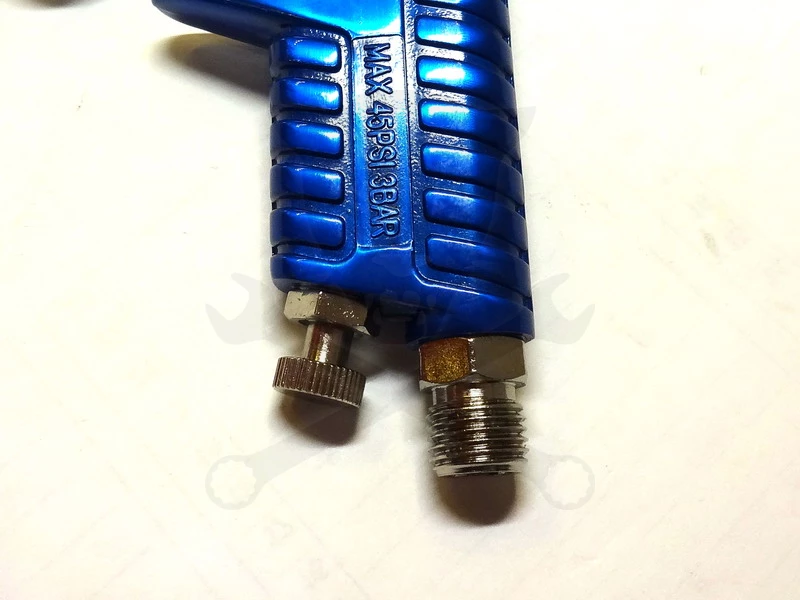 Festékszóró pisztoly, felsőtartályos 1,7 mm 0.6L HVLP