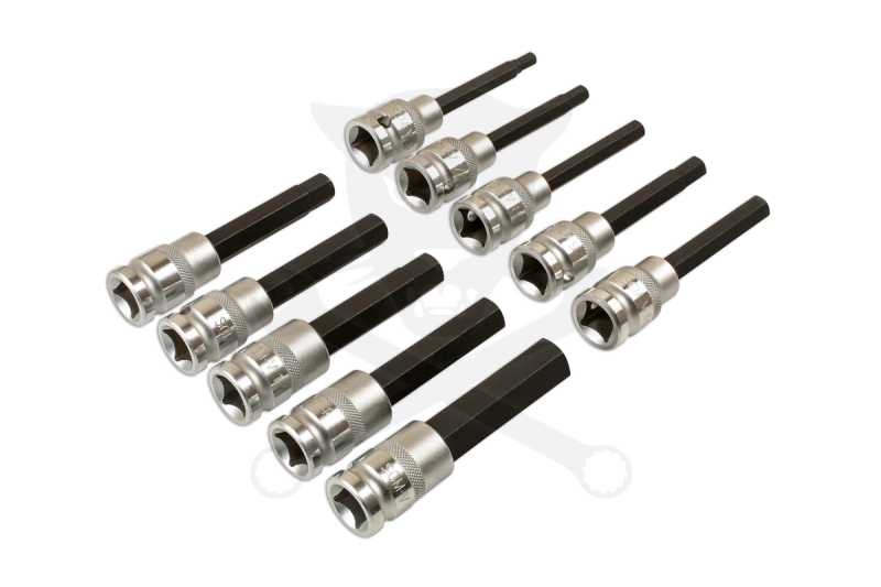 Rátűzőkulcs készlet 1/2" imbusz, hossz. 6-17 mm