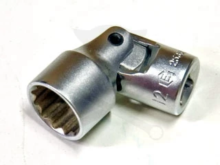 Dugókulcs - crowafej 1/4" 12 szög csuklós 14 mm Genius