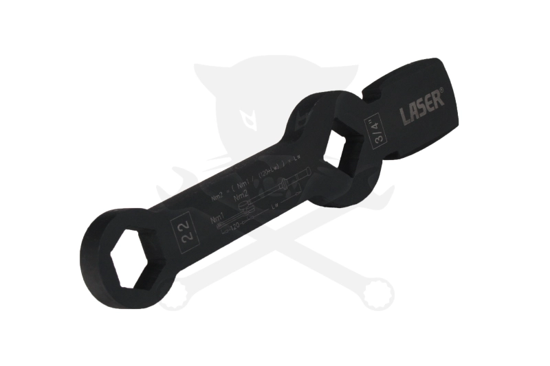 Féknyeregkulcs -TEHER- 22 mm üthető 6 lapú 3/4" MAN, TGL