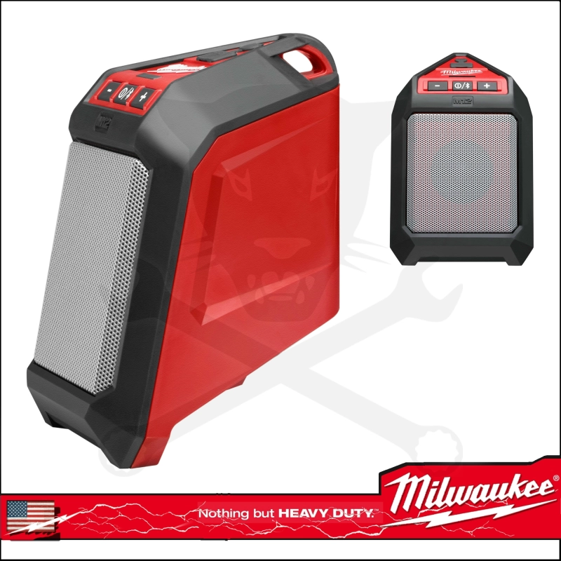 Hangszóró, akkus M12 4.0Ah 105.5x153 mm  BLUETOOTH, IP65 - Milwau (M12 JSSP-0)
