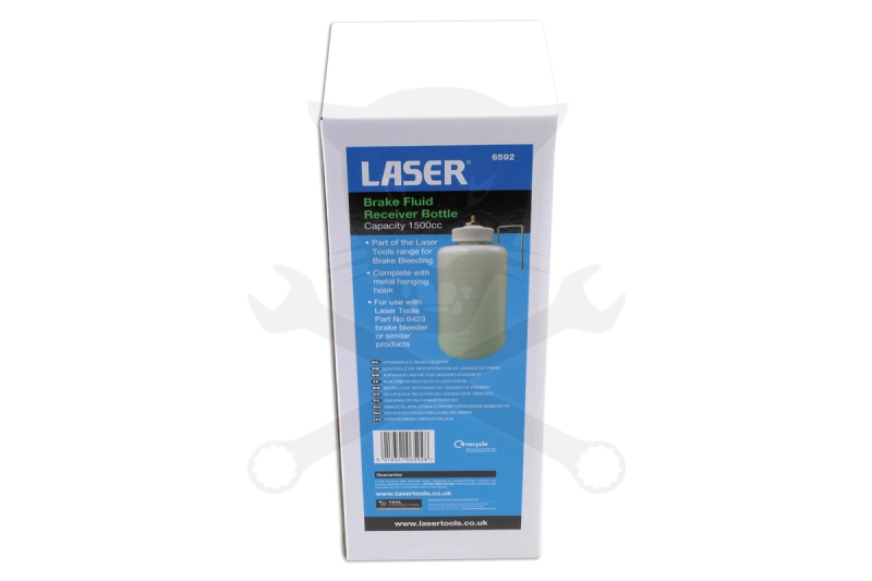 Fékfolyadékcserélő leeresztő tartály 1.5 literes - Laser
