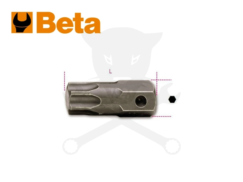 Bit torx T080-as teherautóhoz 22 mm-es torx  T80 - Beta