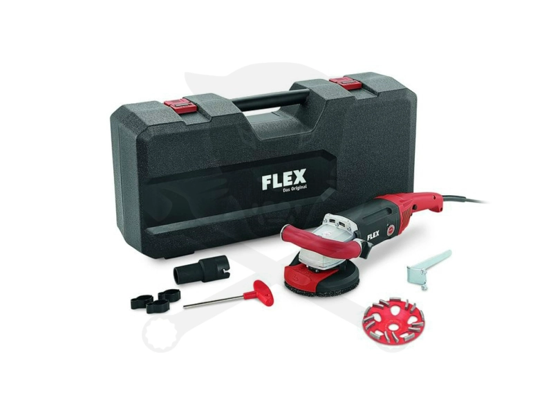 Betoncsiszoló 125 mm 2400 W + gyémánttárcsa FLEX E-jet (LD 24-6 180-KTHJ)