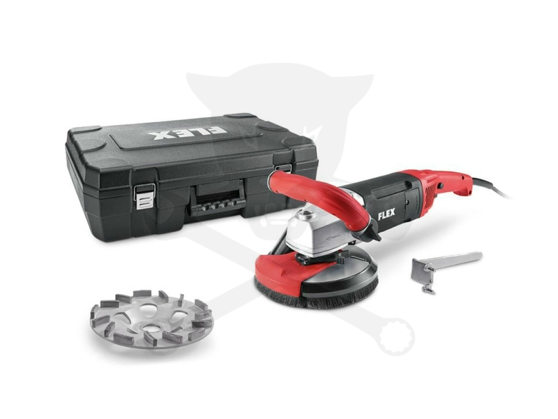 Betoncsiszoló 150 mm 1800 W + gyémánttárcsa FLEX E-jet (LD 18-7 150R-KTHJ)