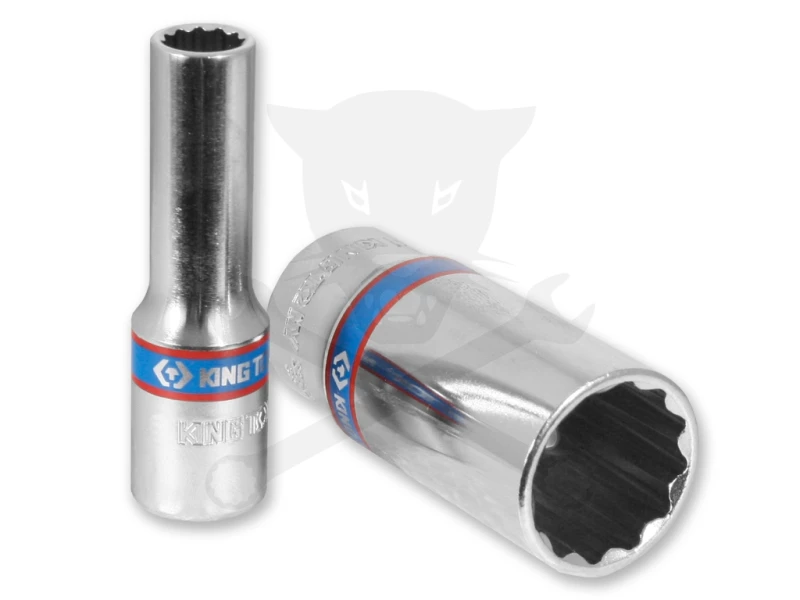 Dugókulcs - crowafej 3/8" 12 lap hosszú 21 mm KingTony