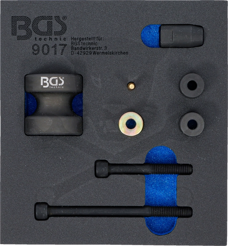 Injektorszerelő készlet benzines BMW N54-N63-N14-N18 -1/6 EVA tálcás - BGS