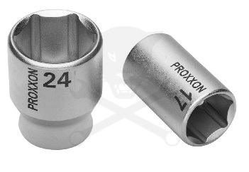 Dugókulcs - crowafej 1/2" 6 lap normál 16 mm Proxxon