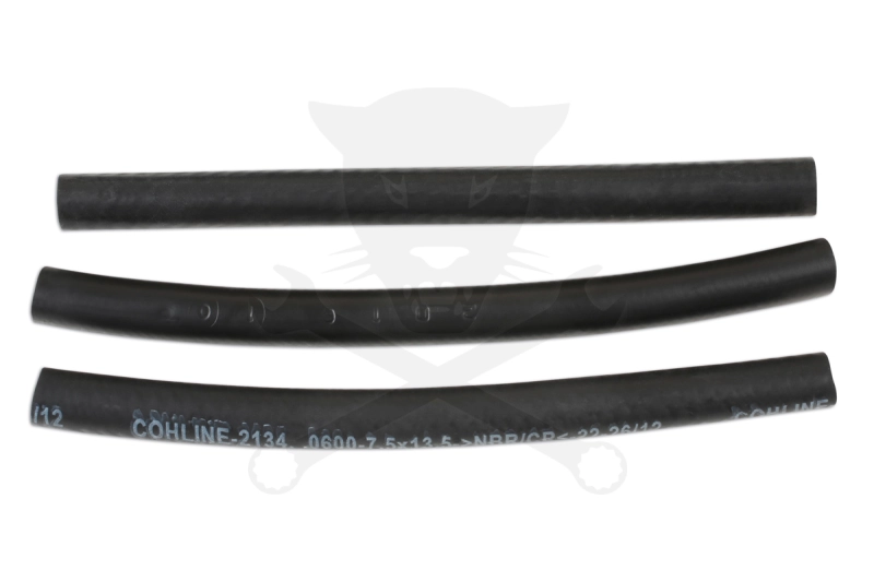Üzemanyag gumicső készlet 3 db 7.5 x 14.5 x 3 mm hossz 200 mm - Laser