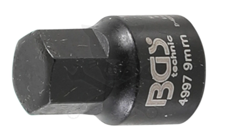 Féknyeregkulcs 6 lapú 1/4" extra rövid imbusz 9 x 20 mm Mercedes"M","R"
