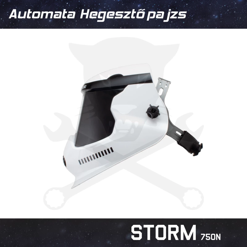 Hegesztőpajzs automata  43 x 98 mm 4 érzékelős oldalbetekintős