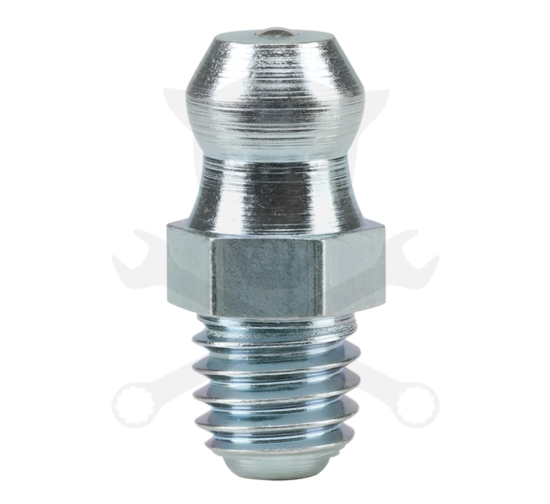 Zsírzógomb, egyenes, kúpos menettel  MK6x1 H1 - DIN71412
