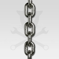 Lánc - karosszériás húzatólánc max.10 tonna 10x30 mm-es GK8 EN818
