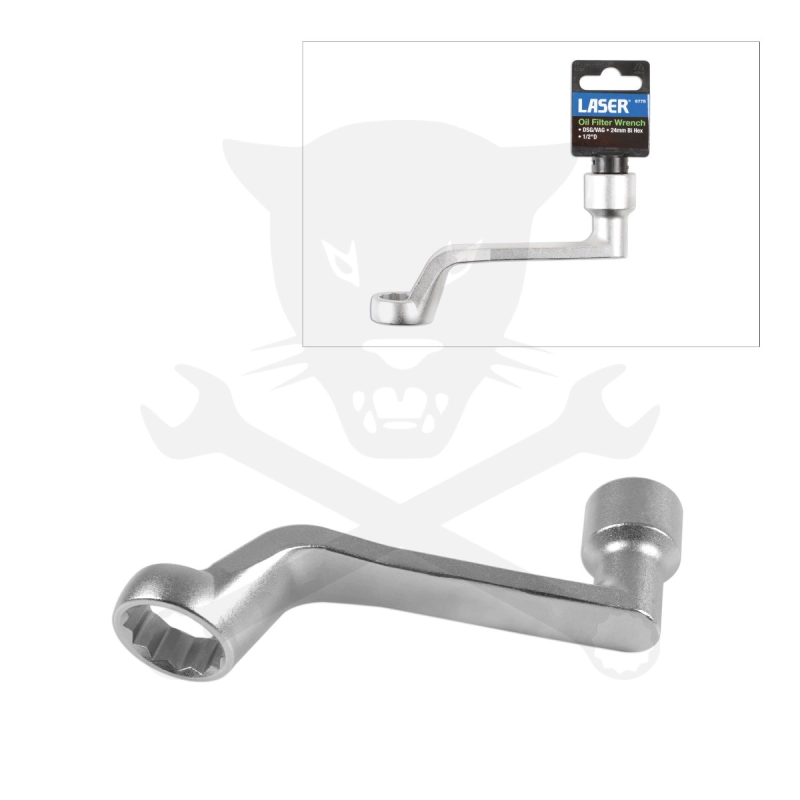 Váltóolaj-szűrő leszedő kulcs DSG/VAG 24 mm - hosszú