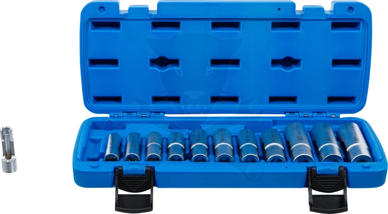 Dugókulcs - crowafej készlet 3/8" speciális végig nyitott 5-19 mm BGS