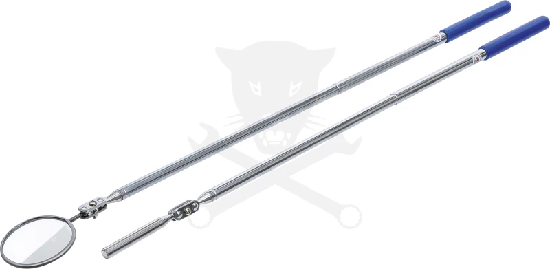 Tükör  50 mm teleszkópos max. 412 mm + mágneses felszedő 2 db-os készlet