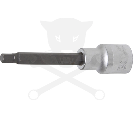 Rátűzőkulcs - crowa+bit 1/2" imbusz  6 mm, hosszú