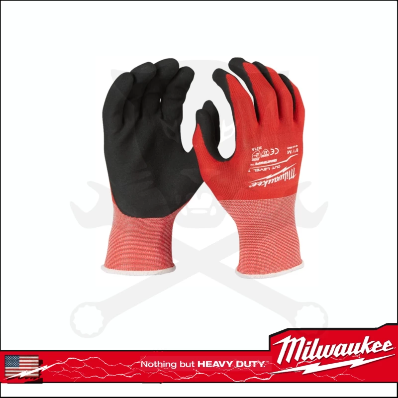Kesztyű - vágásbiztos 1. vágási szint  9/L - Milwaukee