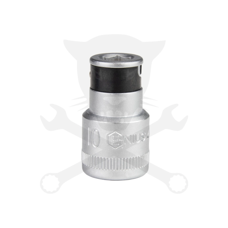 Bit tartó adapter 1/2"- 10 mm-es bithez Genius